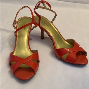 Ann Taylor Loft - Red Heel 2 inch - Size 8.5
